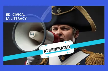 Riconoscere immagini e audio generati con l'IA