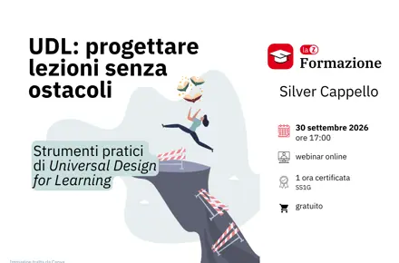 UDL: progettare lezioni senza ostacoli. Iscriviti