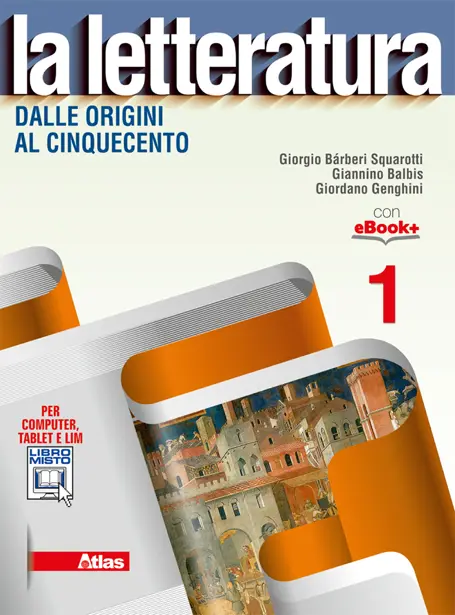 ATLAS 8826811210 LETTERATURA  SQUAROTTI  DAL ORIGINI ALLA CONTRORIFORMA 